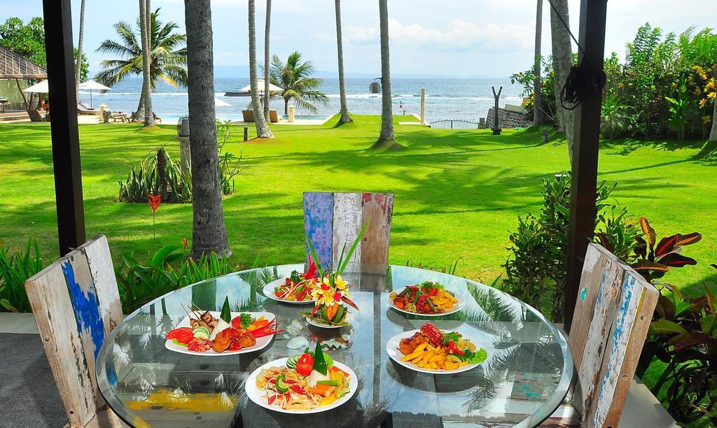 Oceanfront Citakara Sari Villas Candidasa Extérieur photo